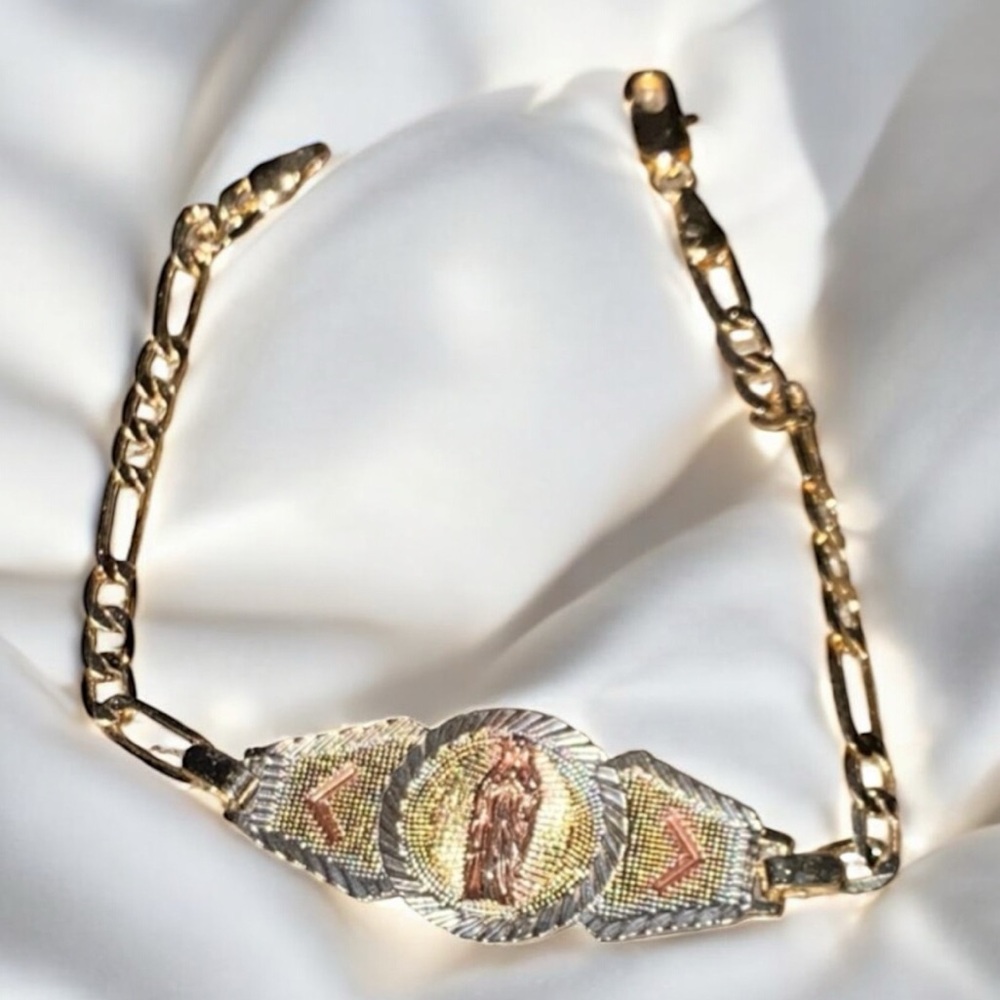 Gold filled Bracelet religious